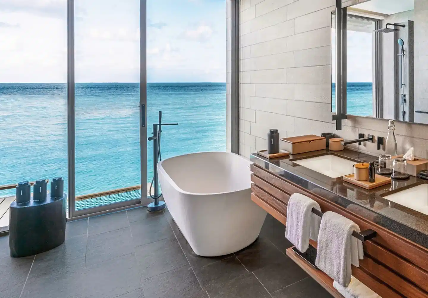 Alila Kothaifaru Maldives Badezimmer