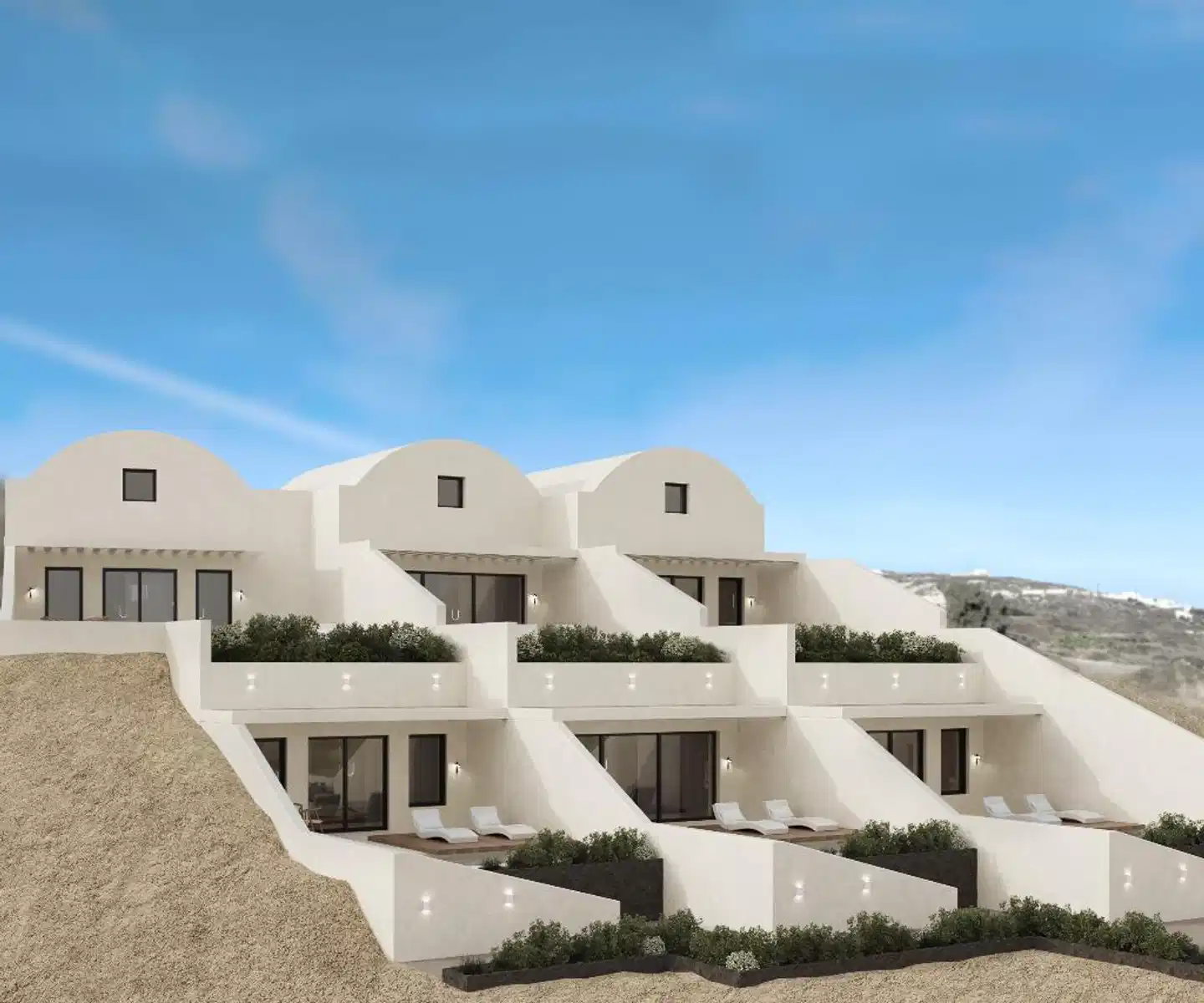 Pnoé Luxury Suites Aussenansicht