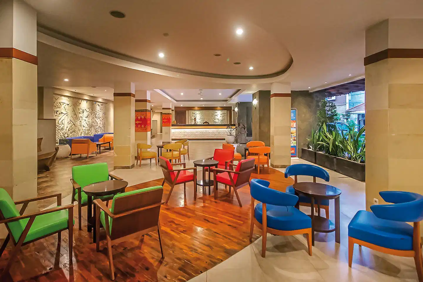 d'Nusa Beach Club and Resort Lobby