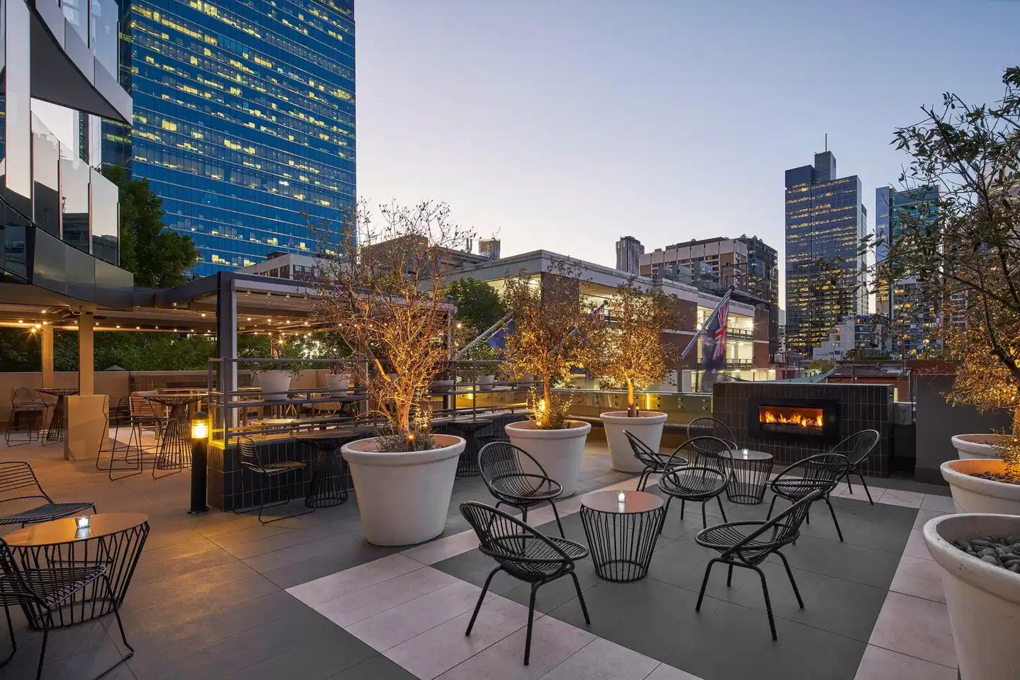 Sheraton Melbourne Hotel Terrasse