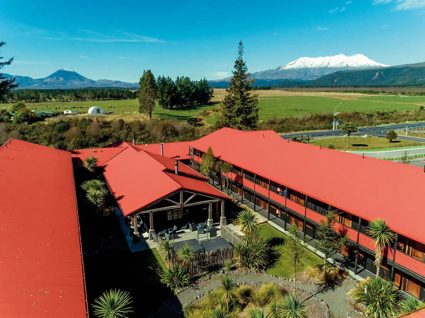 The Park Hotel Ruapehu Aussenansicht