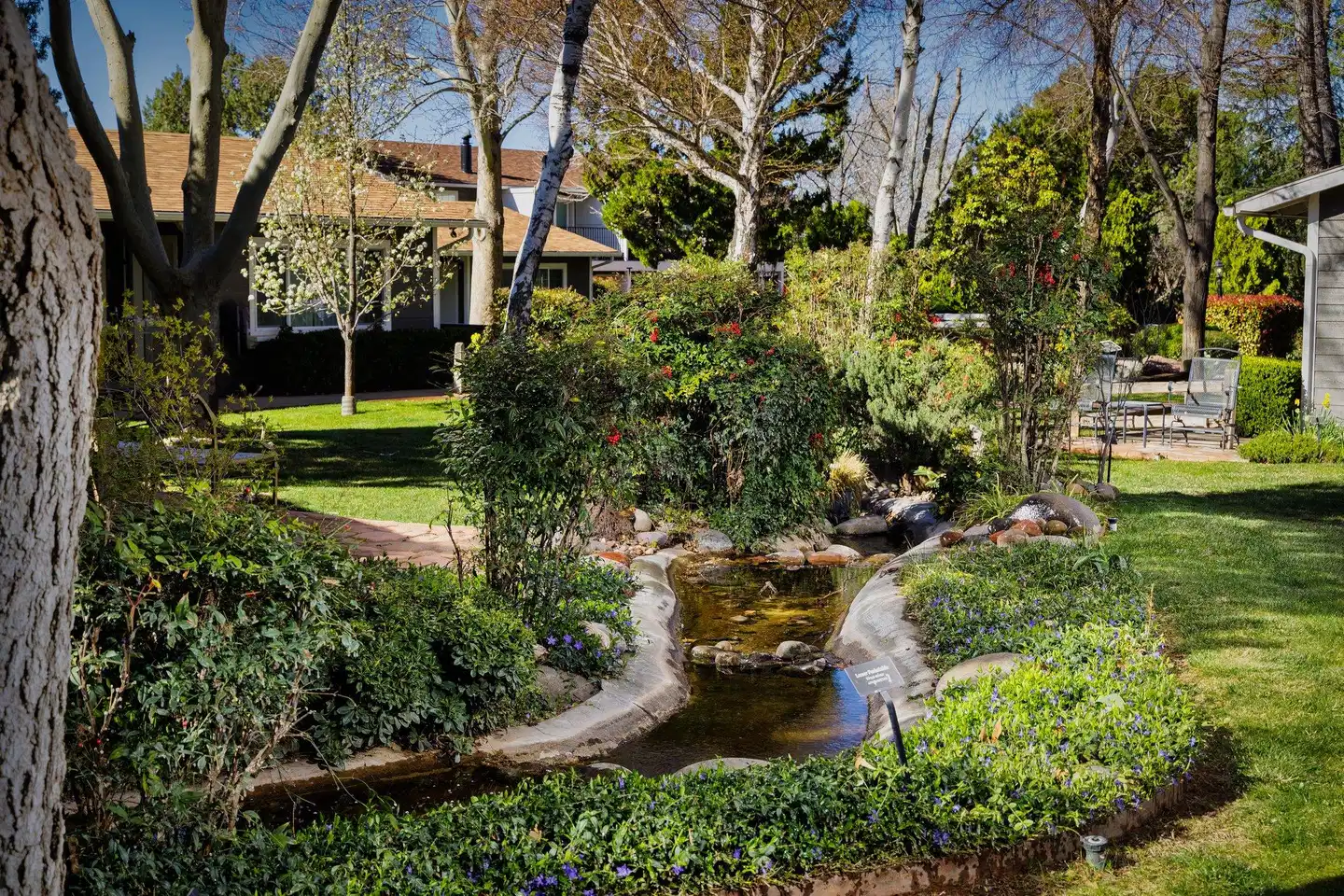 Sky Ranch Lodge Garten