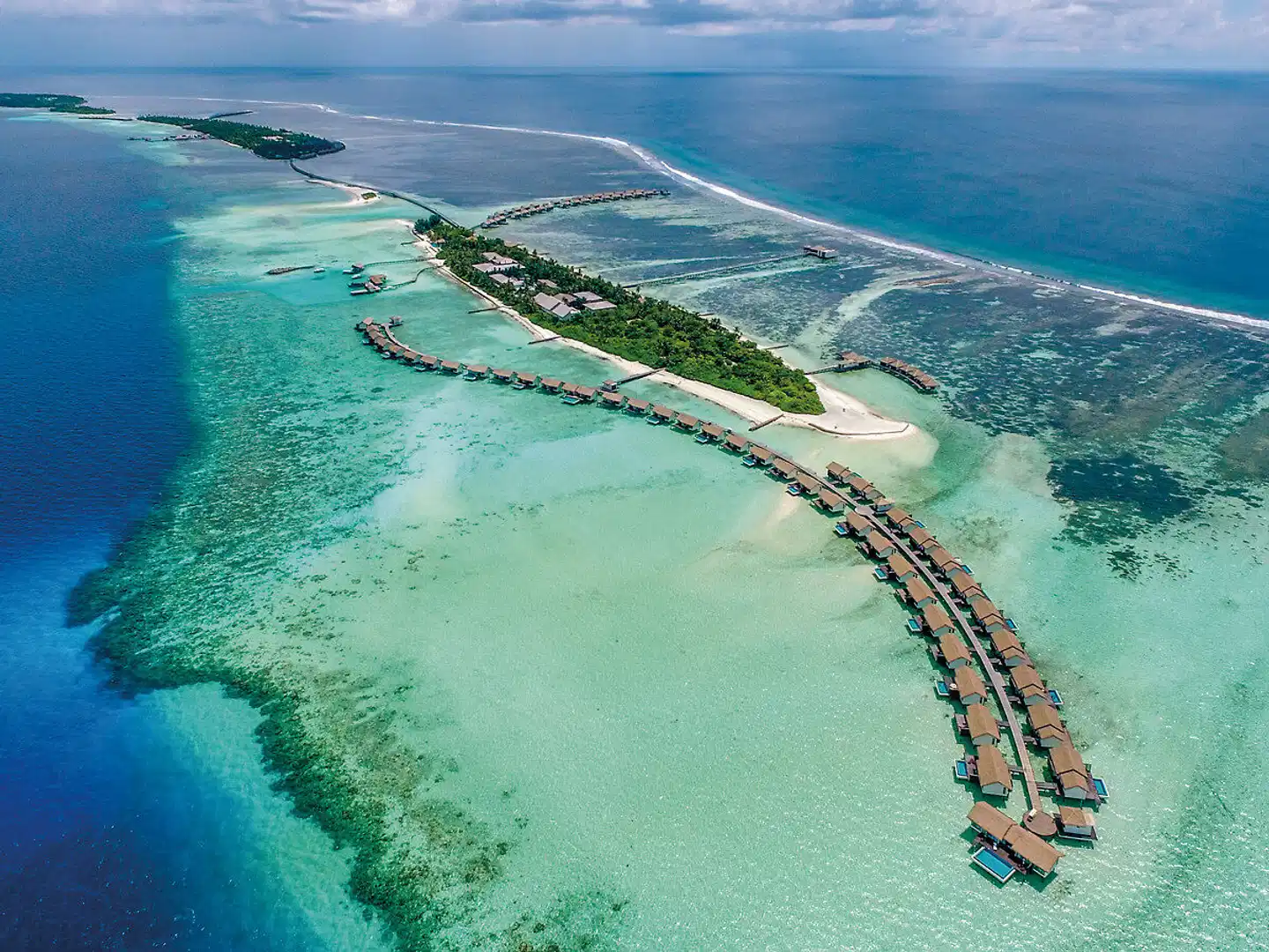 The Residence Maldives Landschaft
