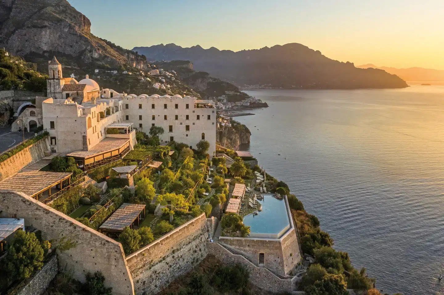 Monastero Santa Rosa Hotel & Spa Landschaft