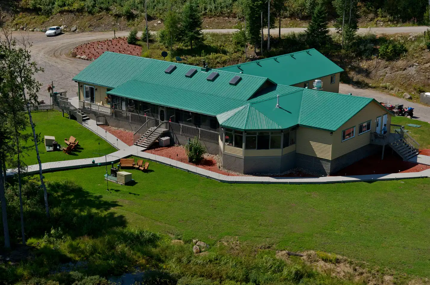 Pourvoirie Nemiskau Aussenansicht