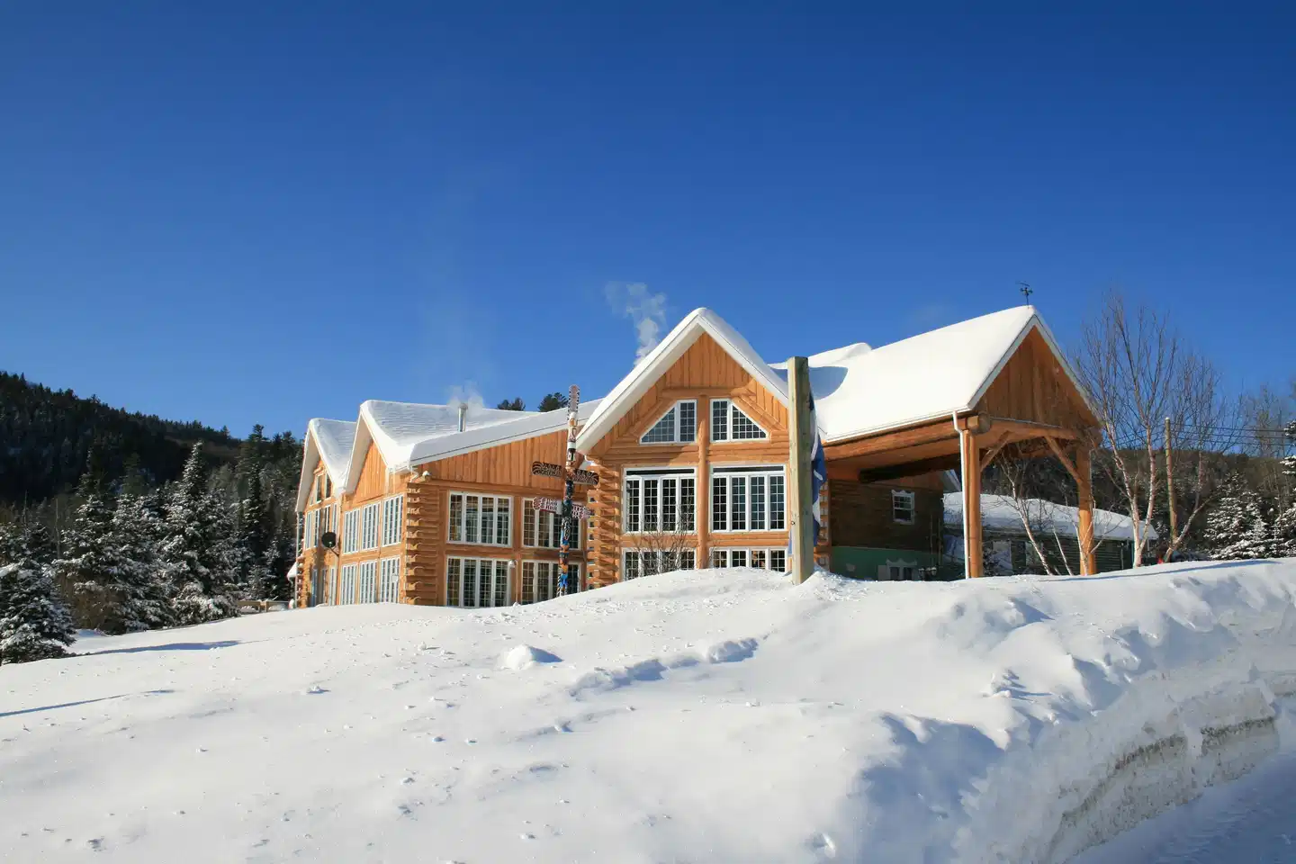 Auberge du Vieux Moulin Aussenansicht