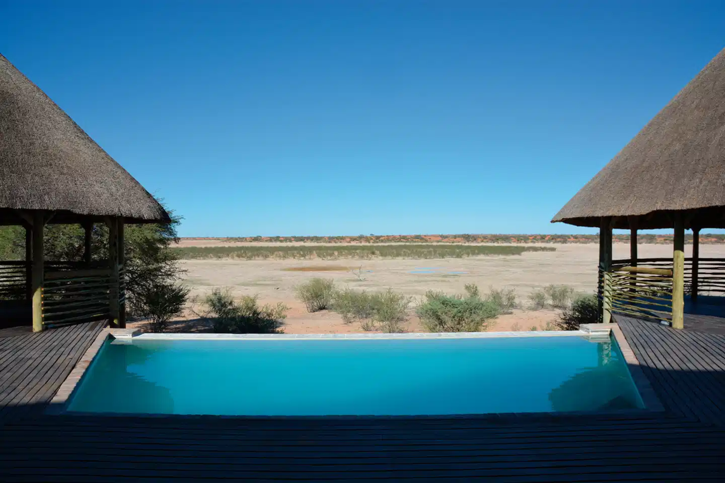 Intu Afrika Kalahari Suricate Tented Lodge Pool