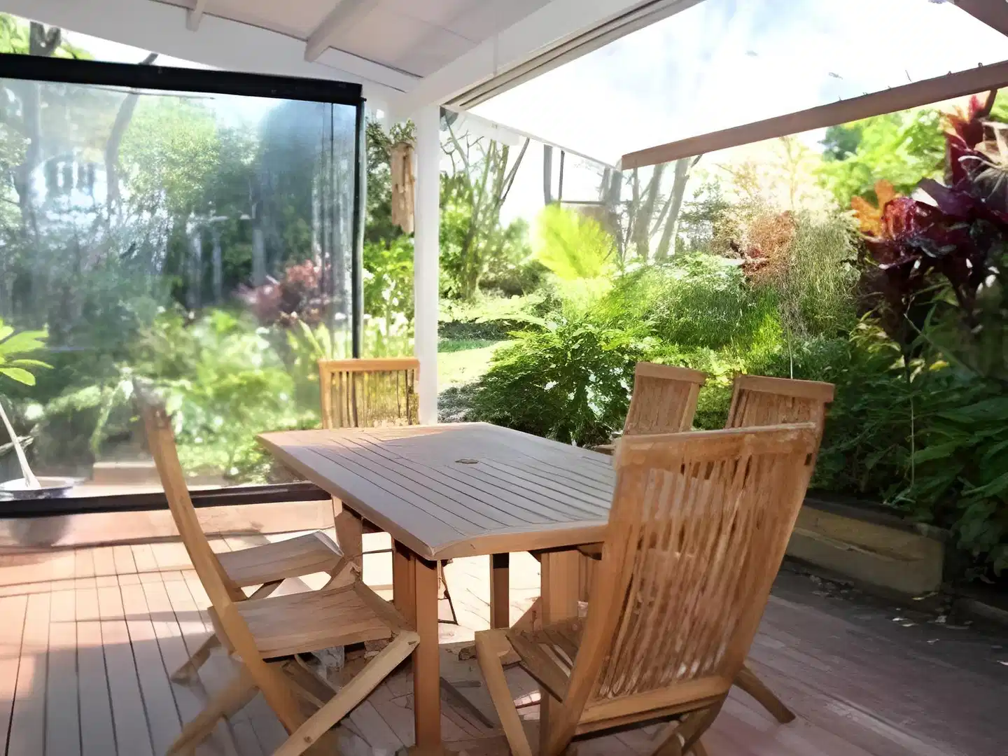 Bluewater on the Beach Terrasse