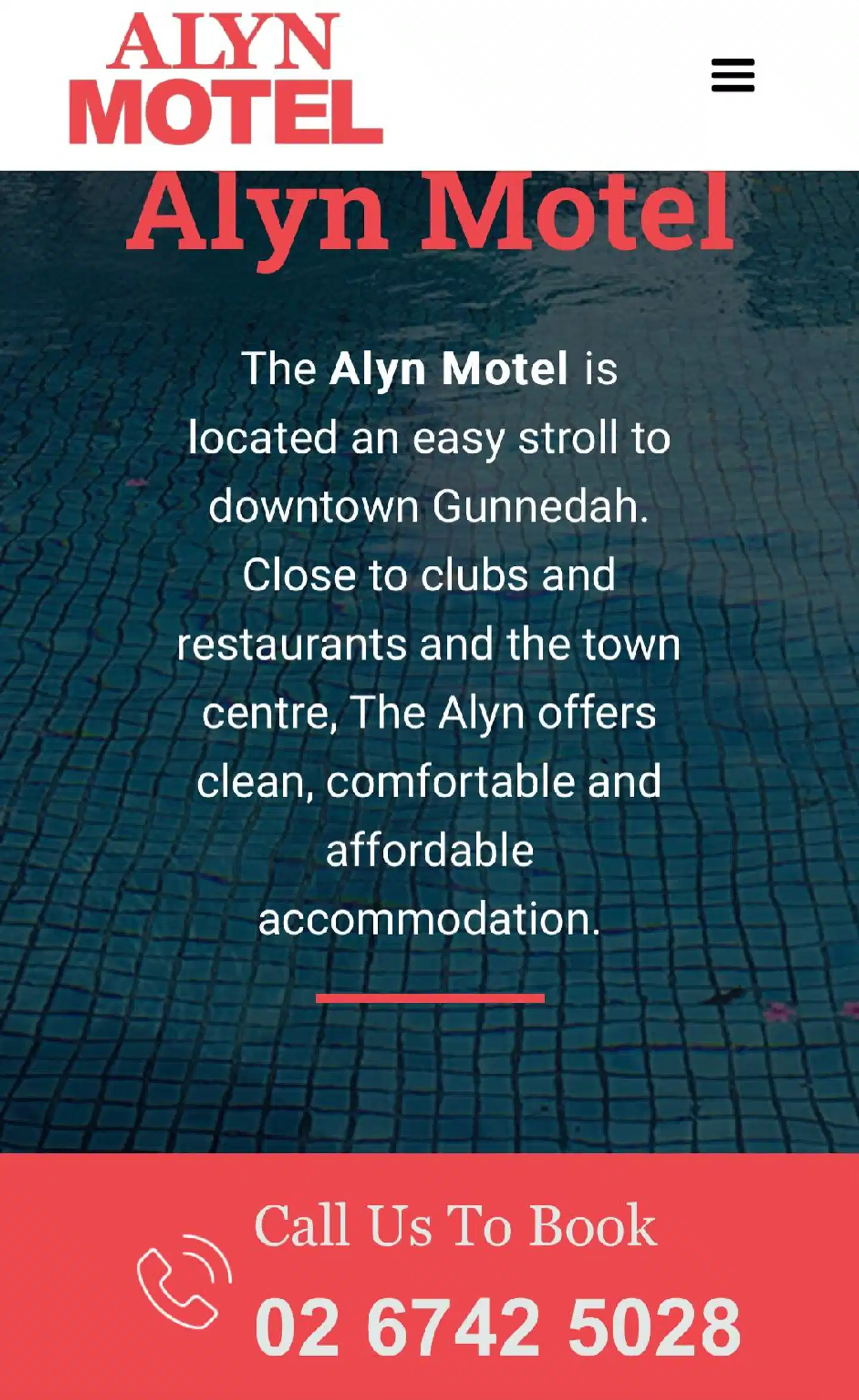 Alyn Motel Landkarte