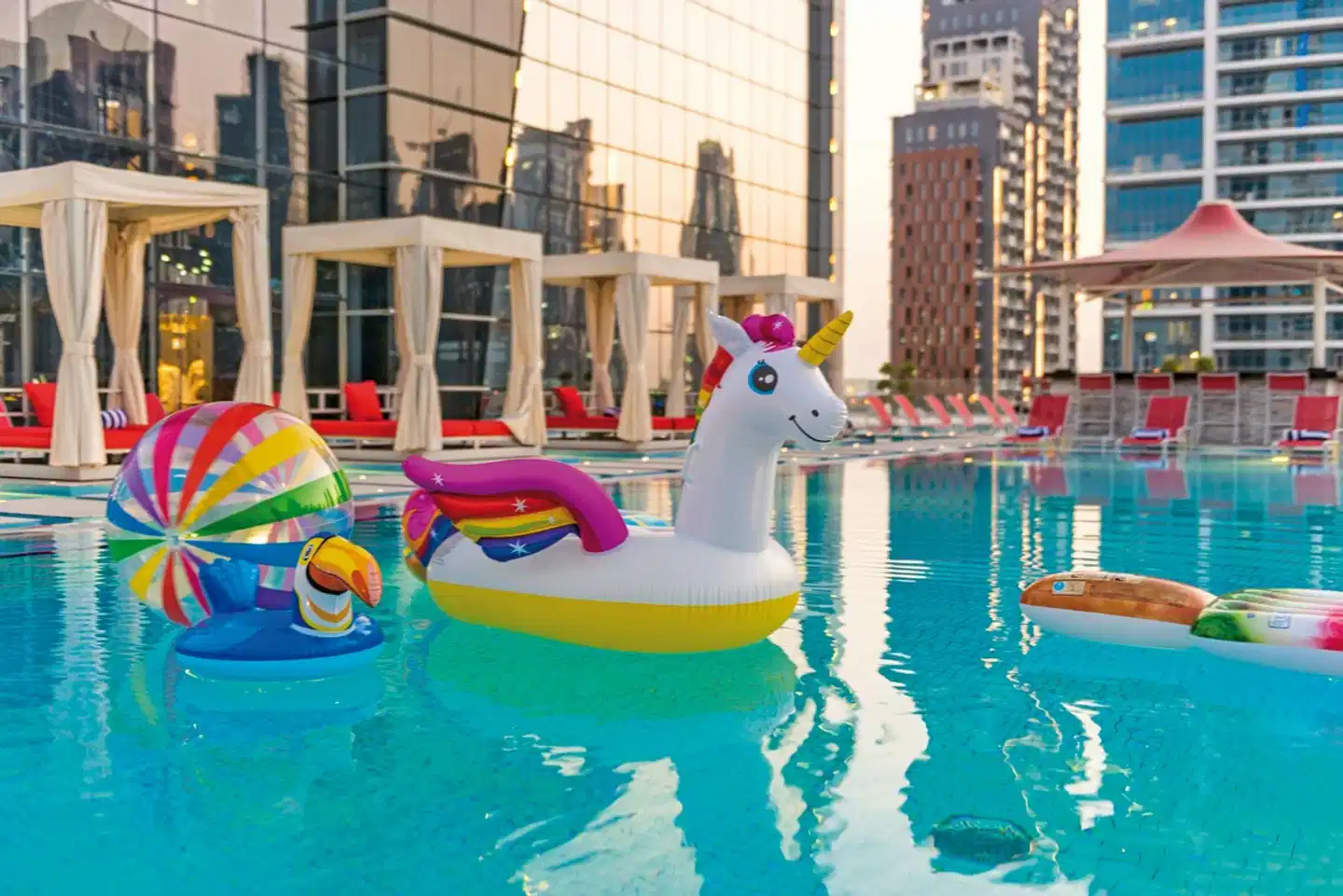 Canal Central Hotel Business Bay Pool