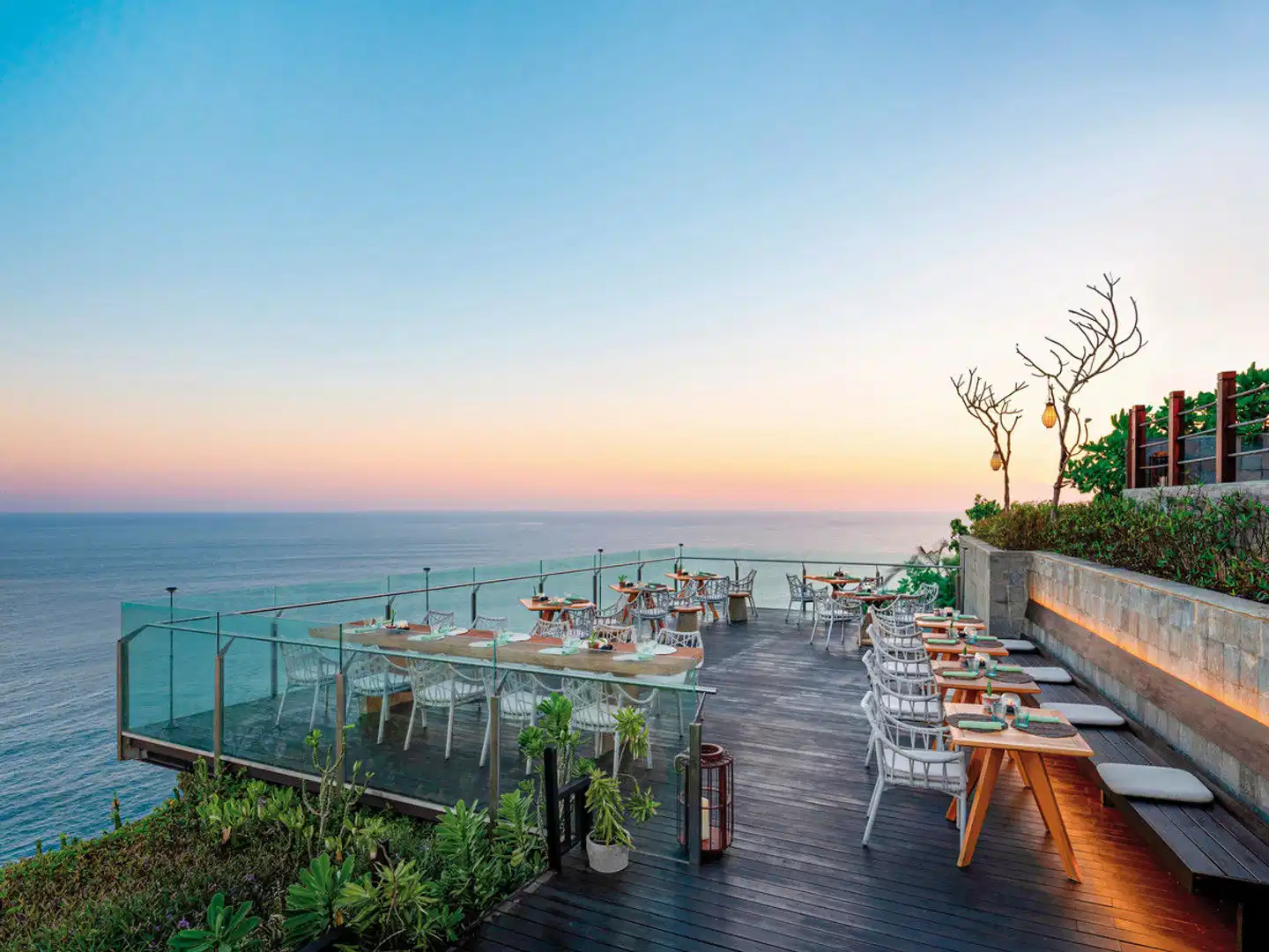 Six Senses Uluwatu, Bali Terrasse