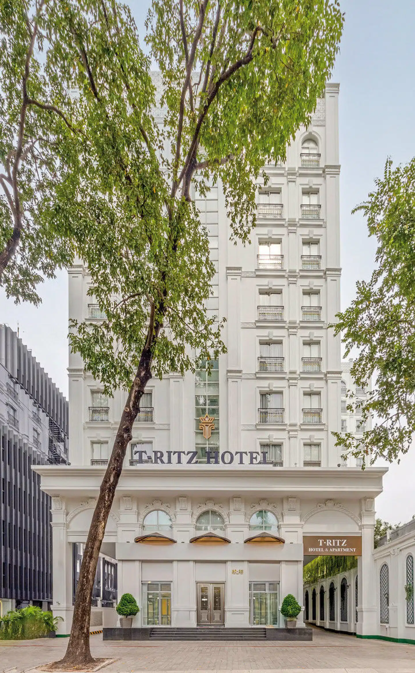 T-Ritz Saigon Hotel & Apartment Aussenansicht