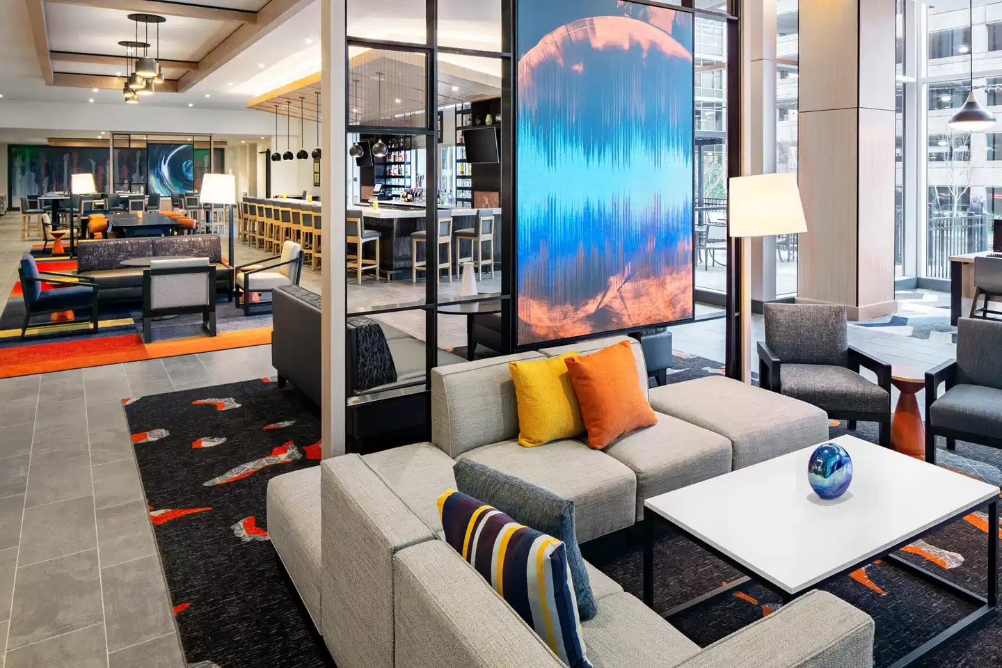 Hyatt House Nashville at Vanderbilt Lobby