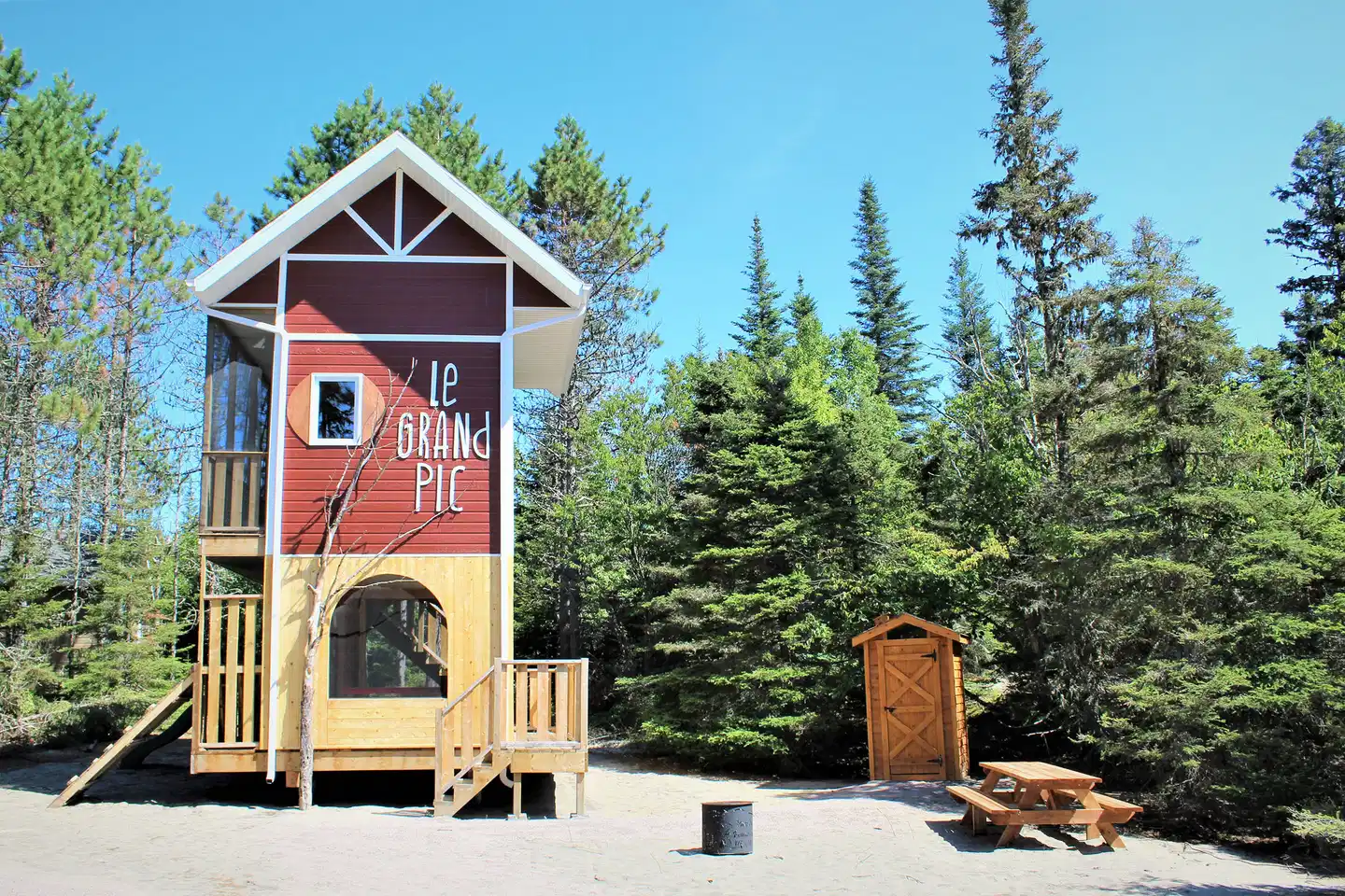 Parc Nature de Pointe-aux-Outardes Aussenansicht