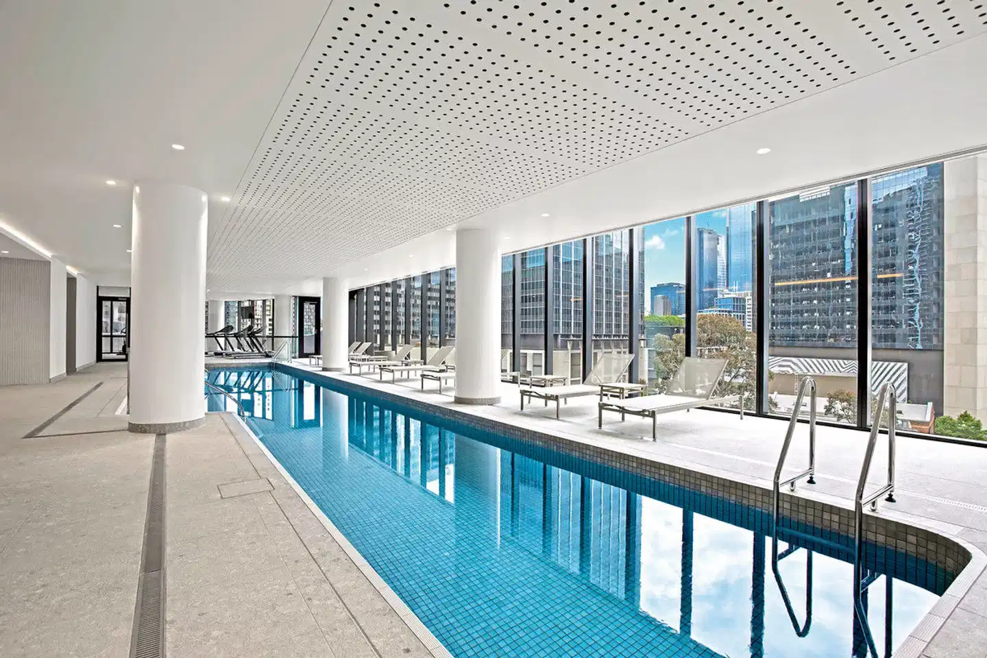 Adina Apartment Hotel Melbourne Southbank Hallenbad