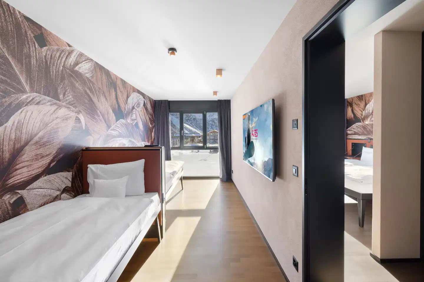 Hotel AVES Homebase Arosa Wohnbeispiel