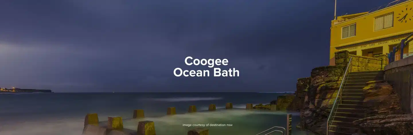 Coogee Studio Apartments Landkarte