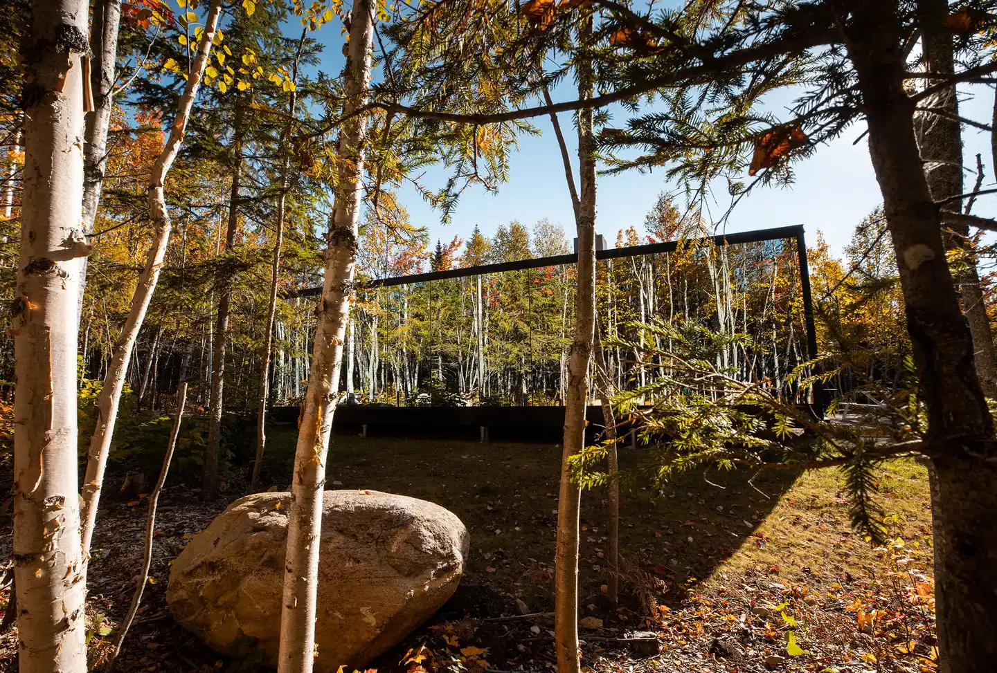 Reflexion Charlevoix Garten