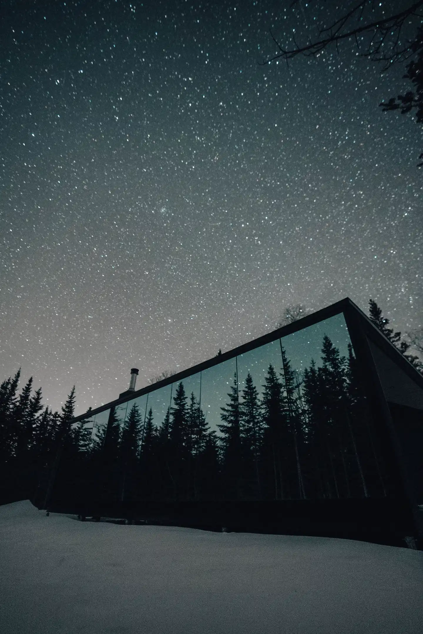 Reflexion Charlevoix Landschaft