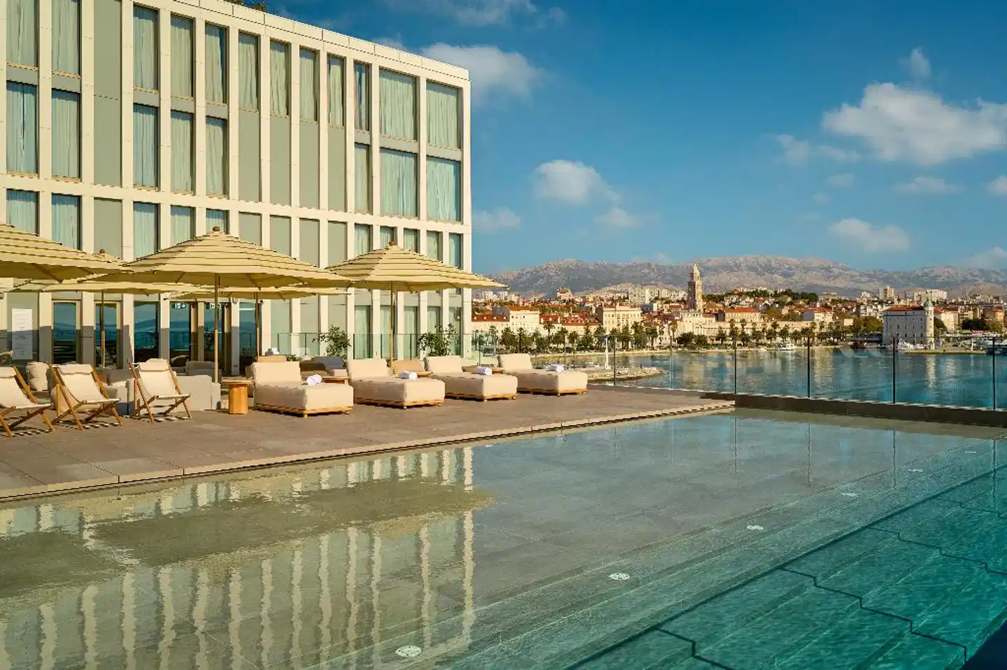 Hotel Ambasador Split Terrasse