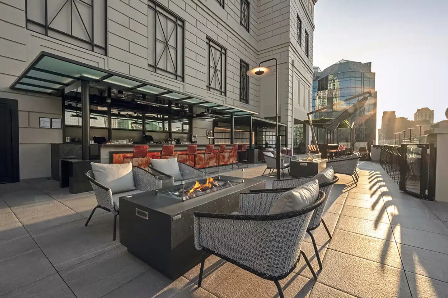 Hotel RIU Plaza Chicago Terrasse