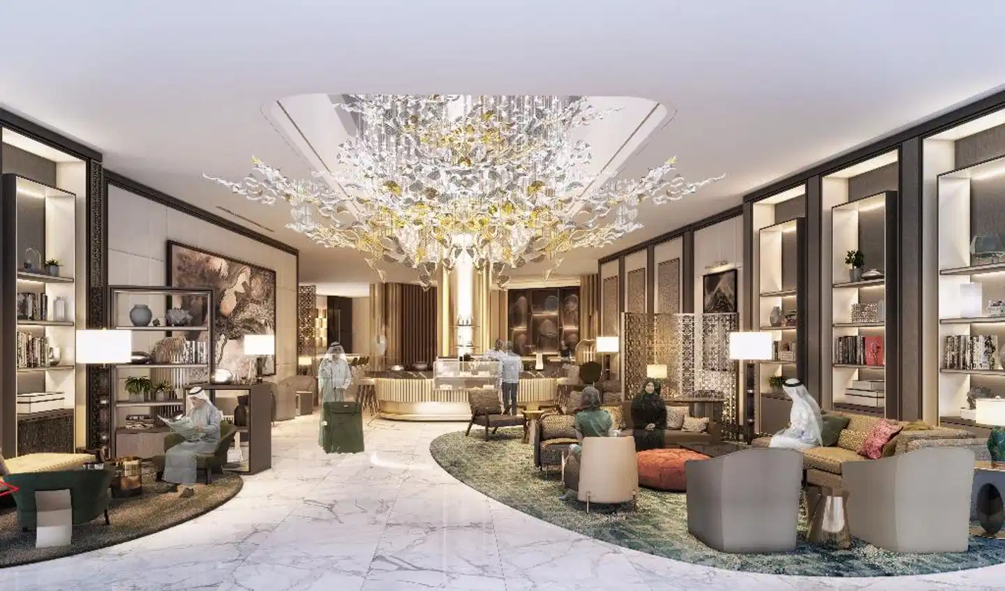 Embassy Suites By Hilton Dubai Business Bay Lobby