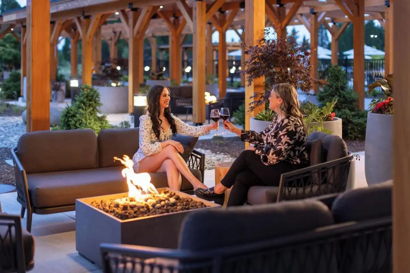 Naturally Pacific Resort Terrasse