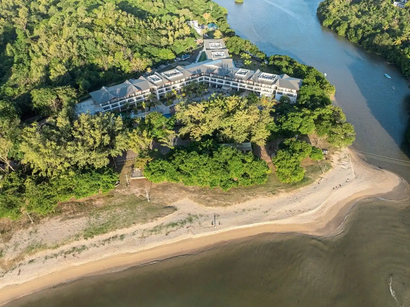 Oceans Creek Beach Hotel Mauritius Landschaft