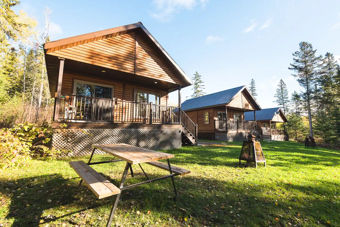 Site Touristique Chute à l'Ours - Camping Aussenansicht