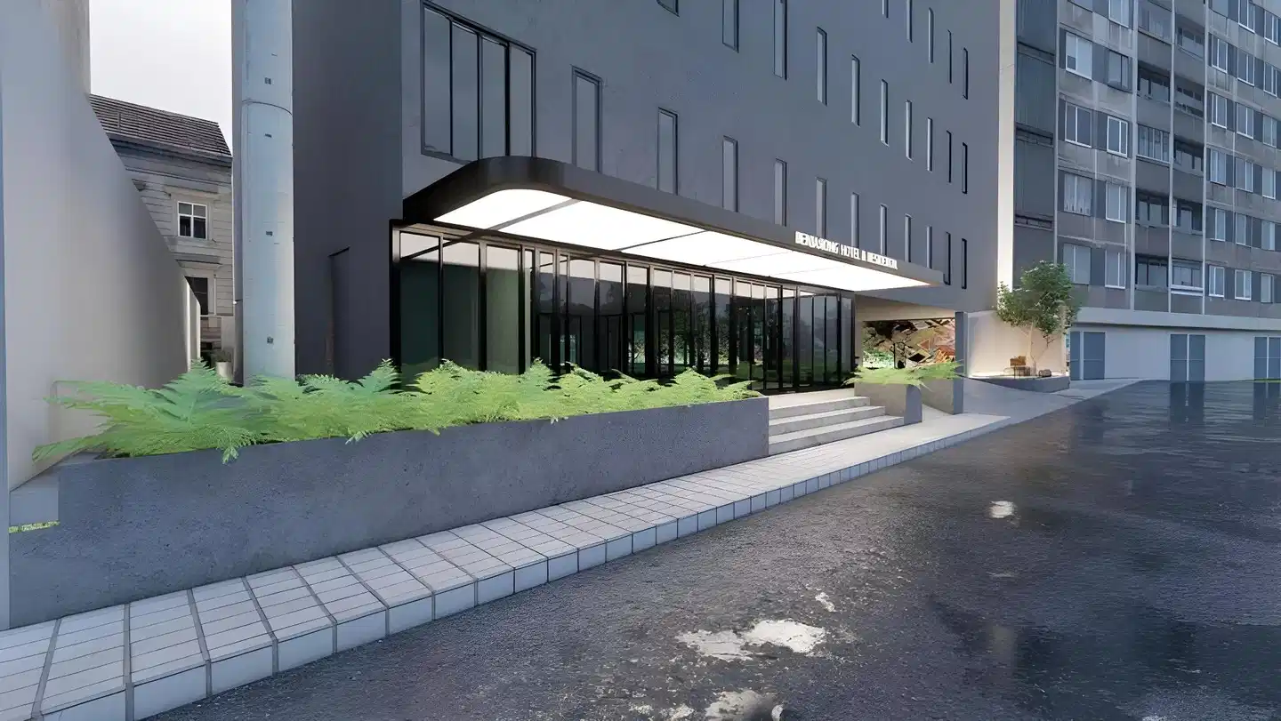 Benjarong Hotel Bangkok Aussenansicht