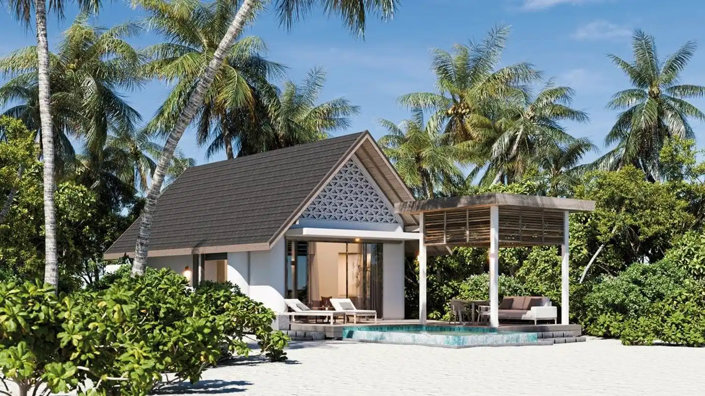 Meyyafushi Maldives Aussenansicht