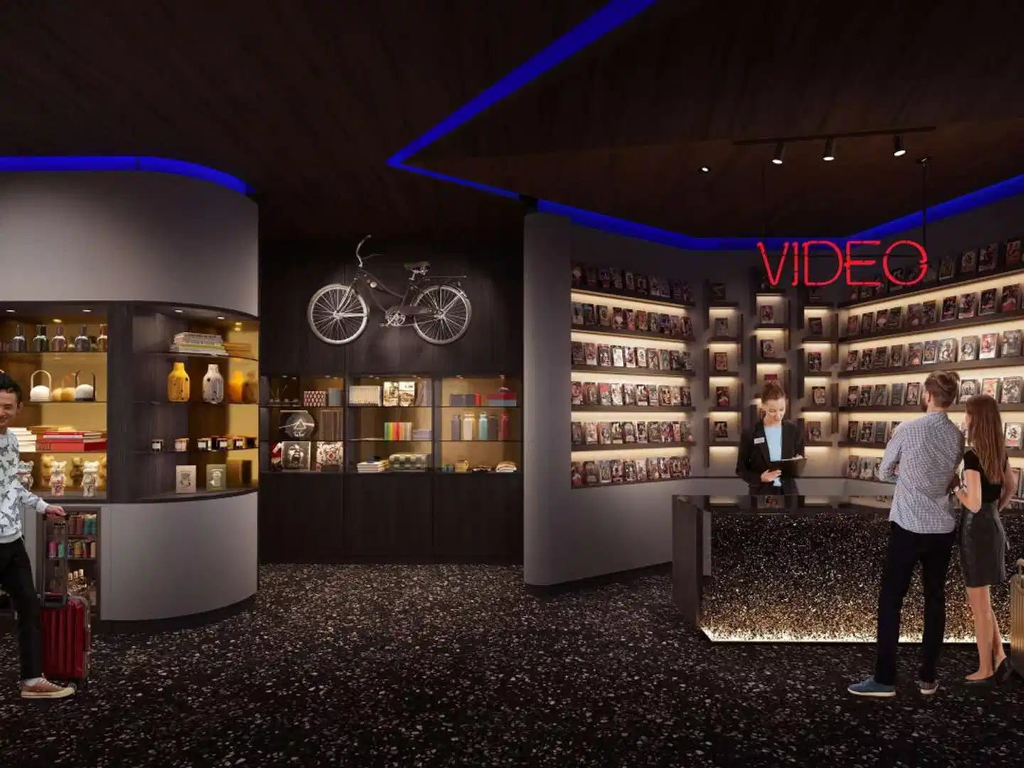 25hours Hotel Sydney The Olympia Lobby