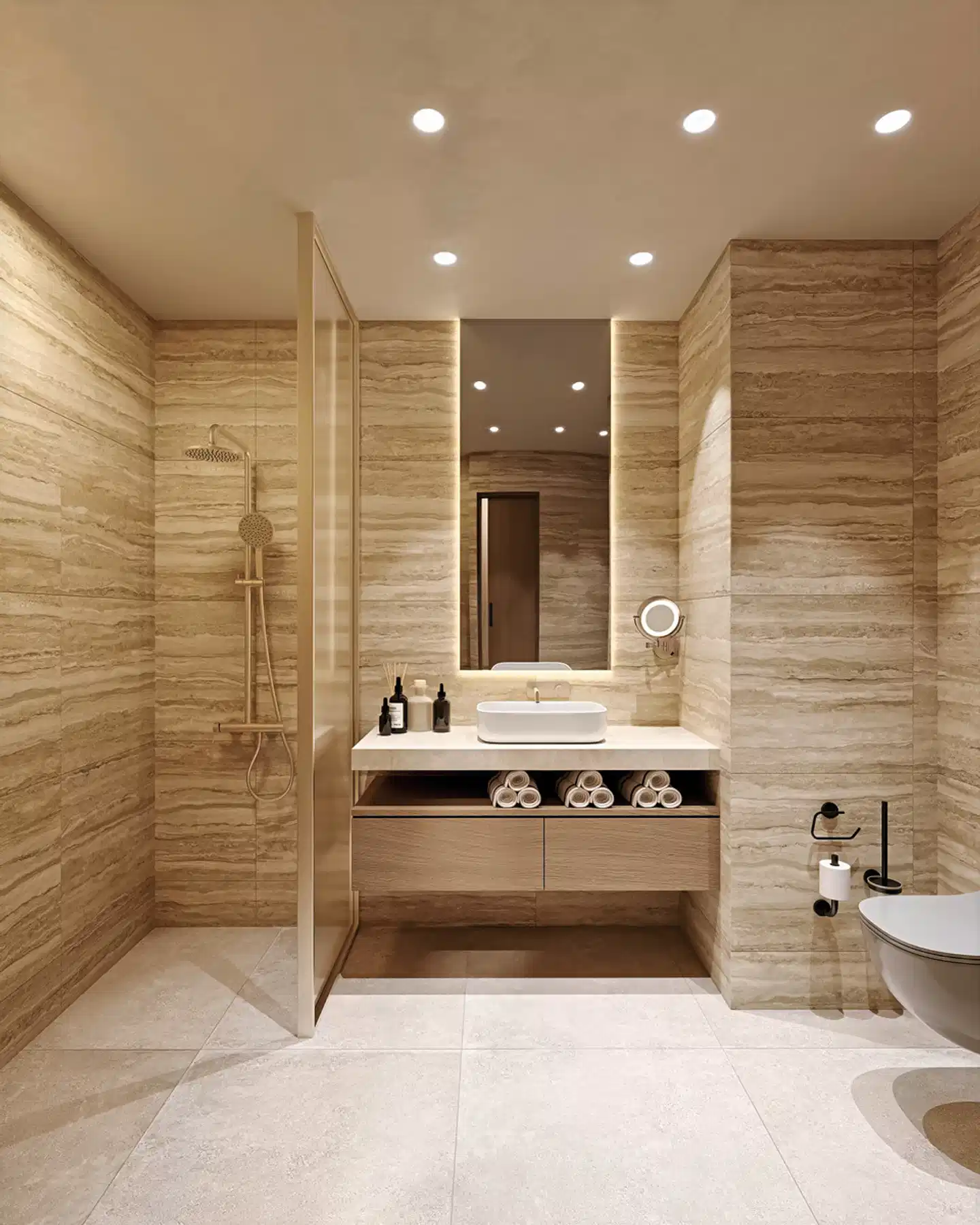 Sunrise Emerald Badezimmer