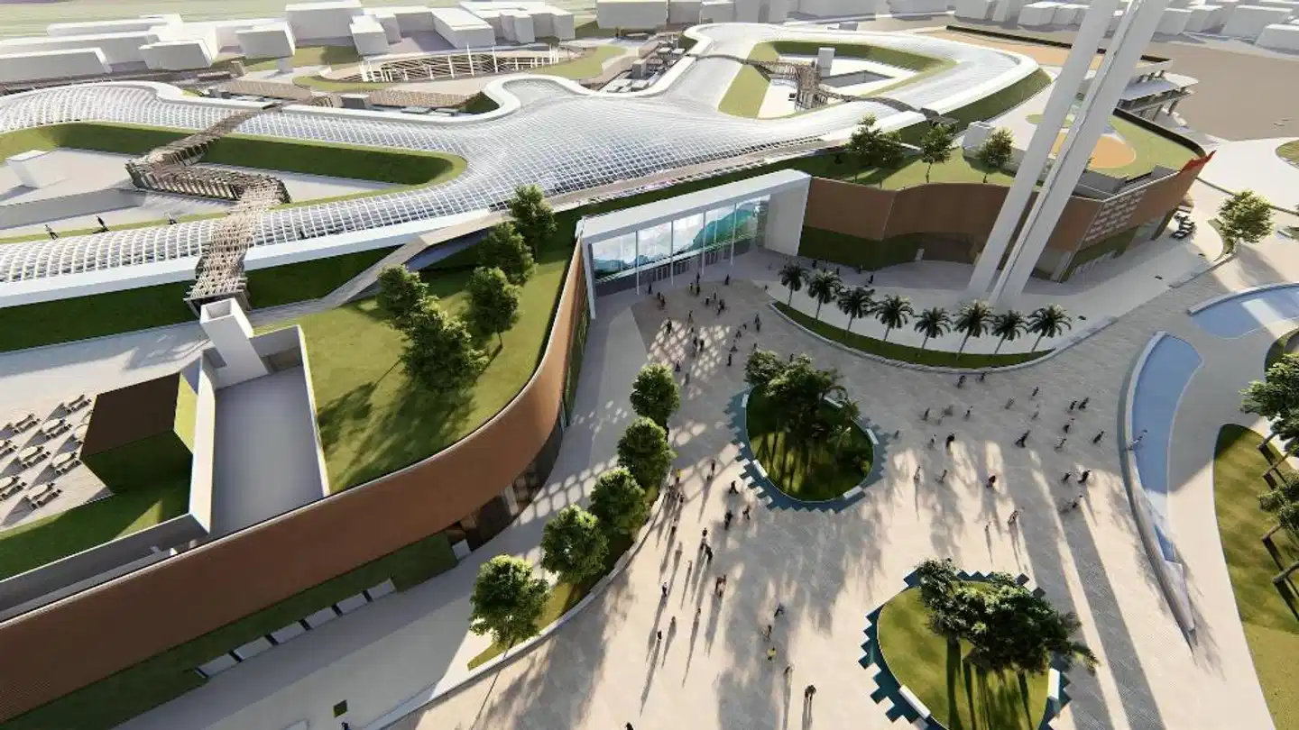 Moxy Pompeii Aussenansicht