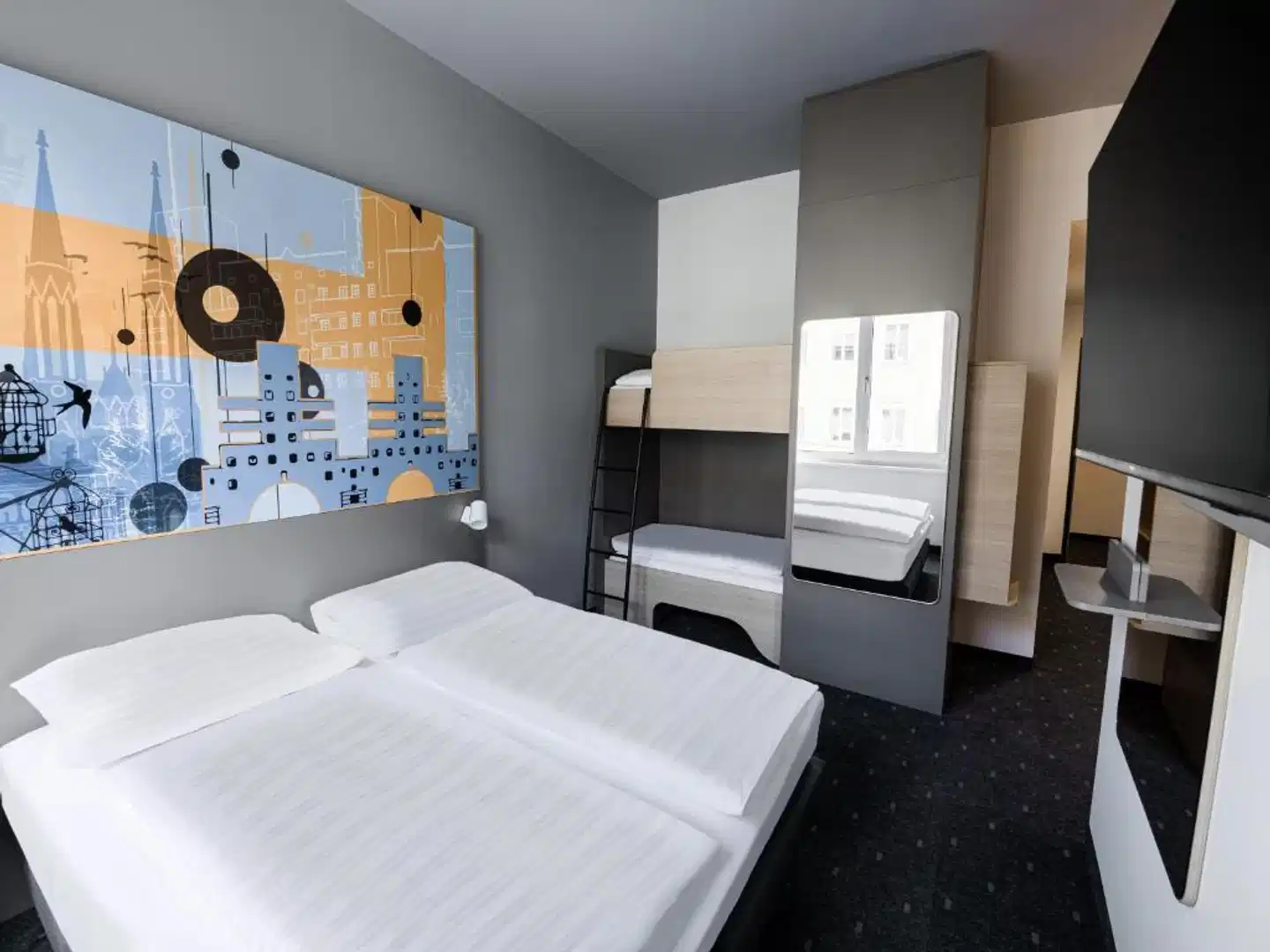 B&B HOTEL Wien-Heilligenstadt Wohnbeispiel