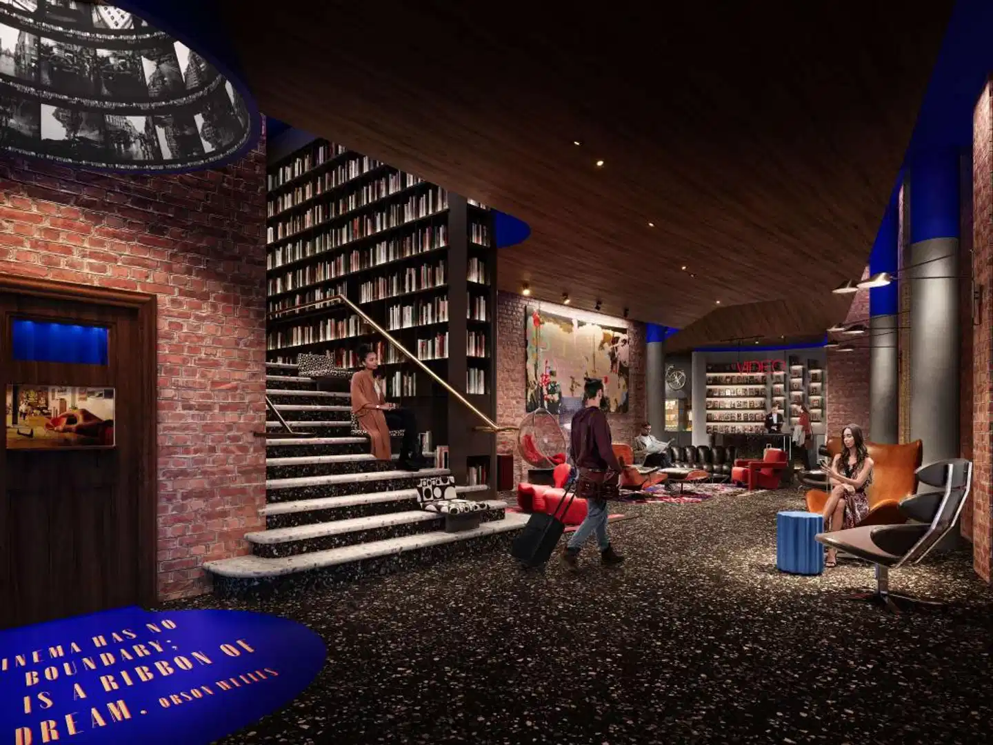 25hours Hotel Sydney The Olympia Lobby