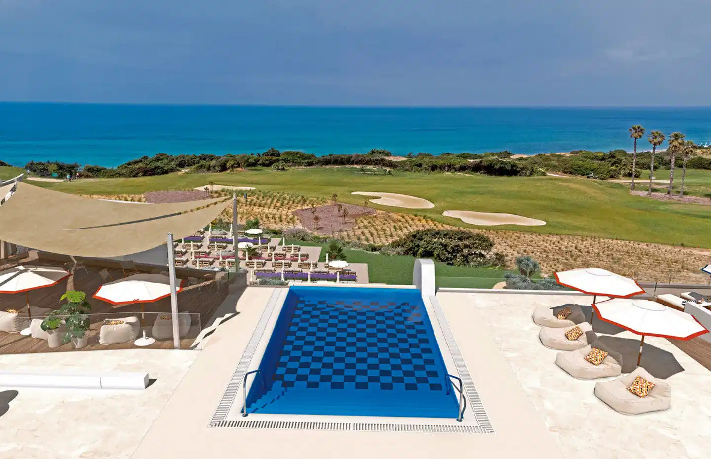 Amàre Beach Hotel Sancti Petri Terrasse