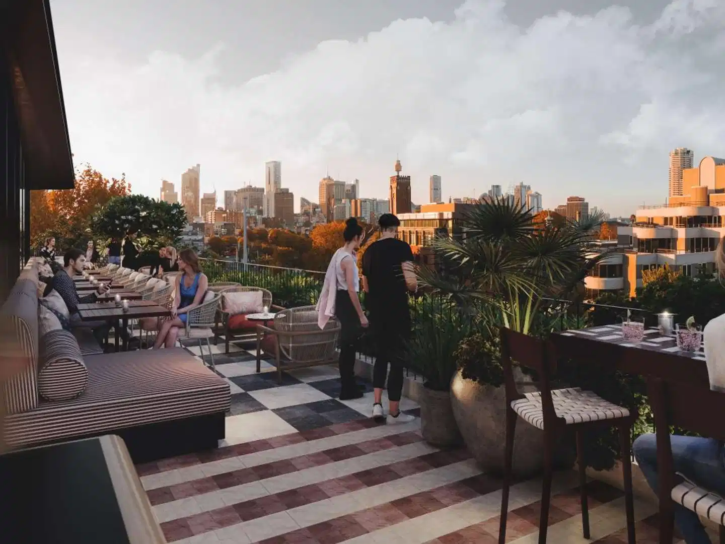 25hours Hotel Sydney The Olympia Terrasse