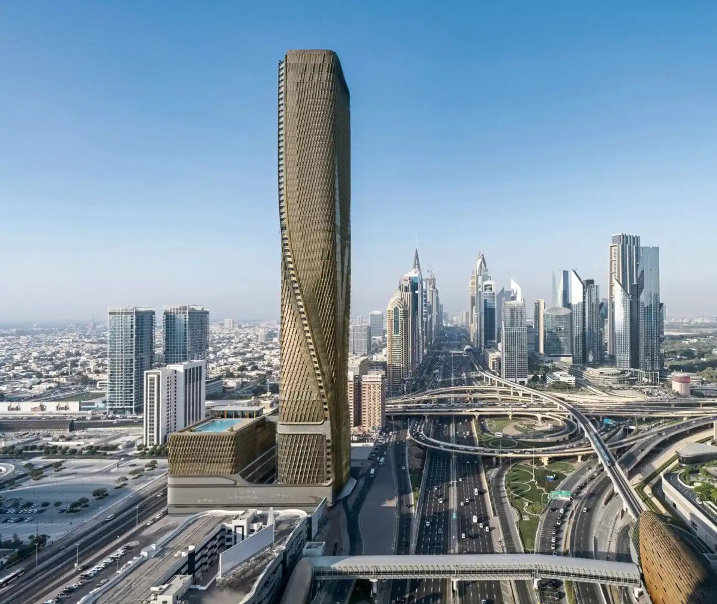 Mandarin Oriental Downtown Dubai Terrasse