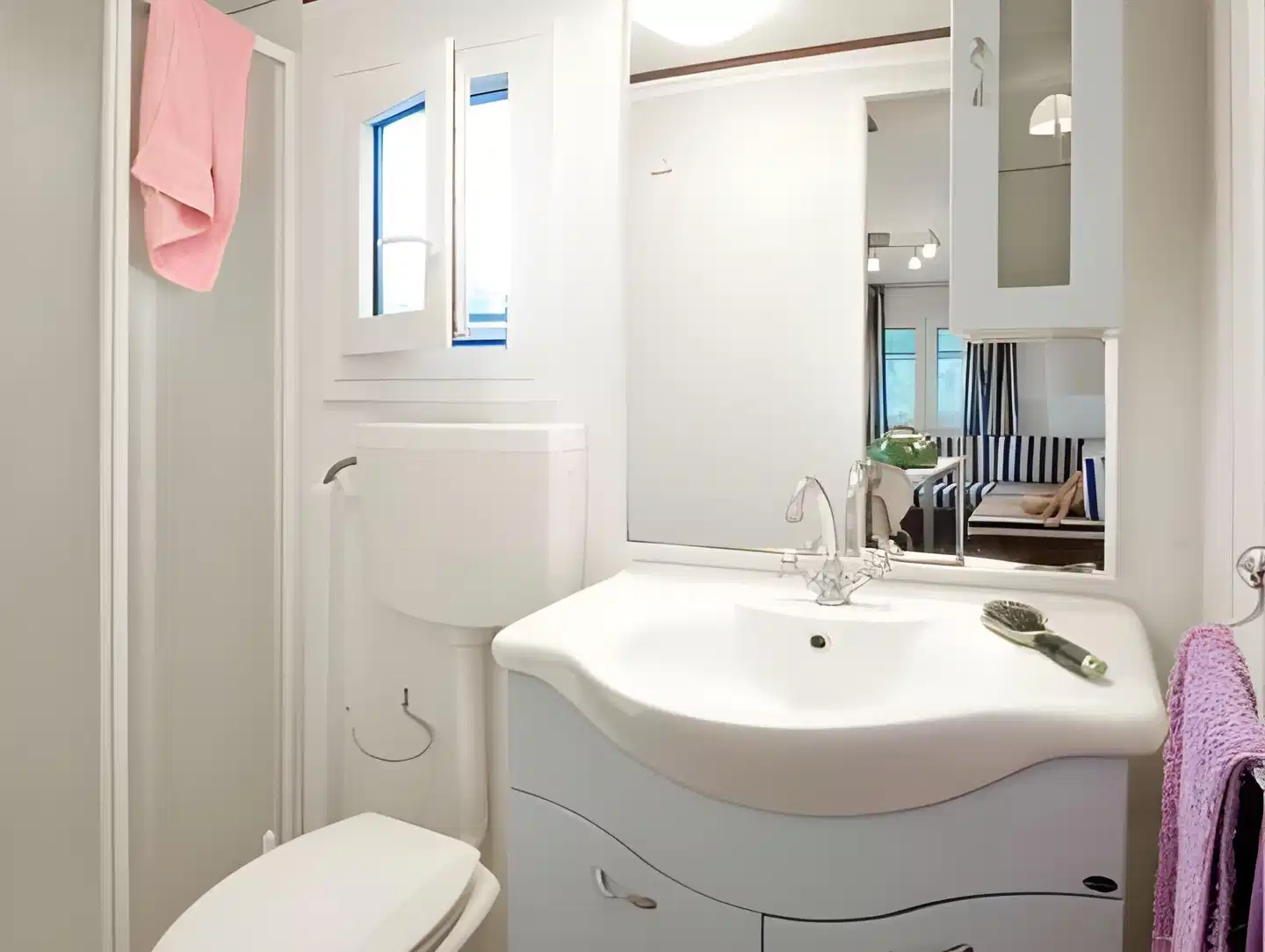 Camping Village Rosselba Le Palme Badezimmer