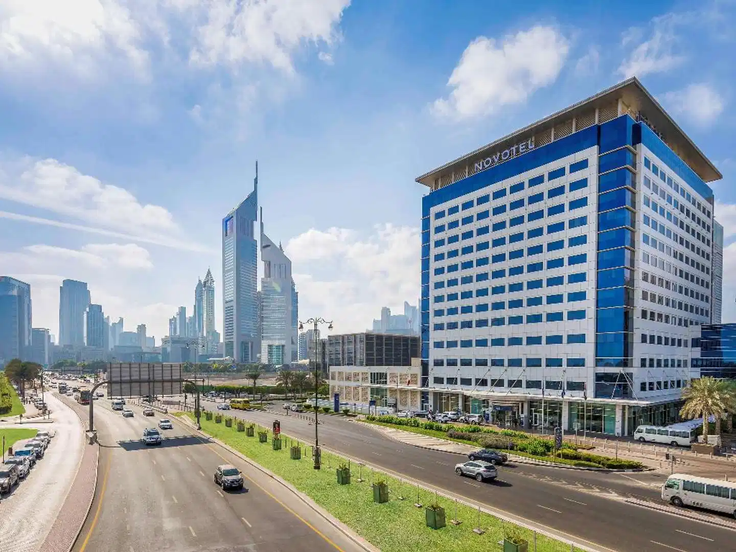 Novotel World Trade Centre Dubai Hotel Aussenansicht