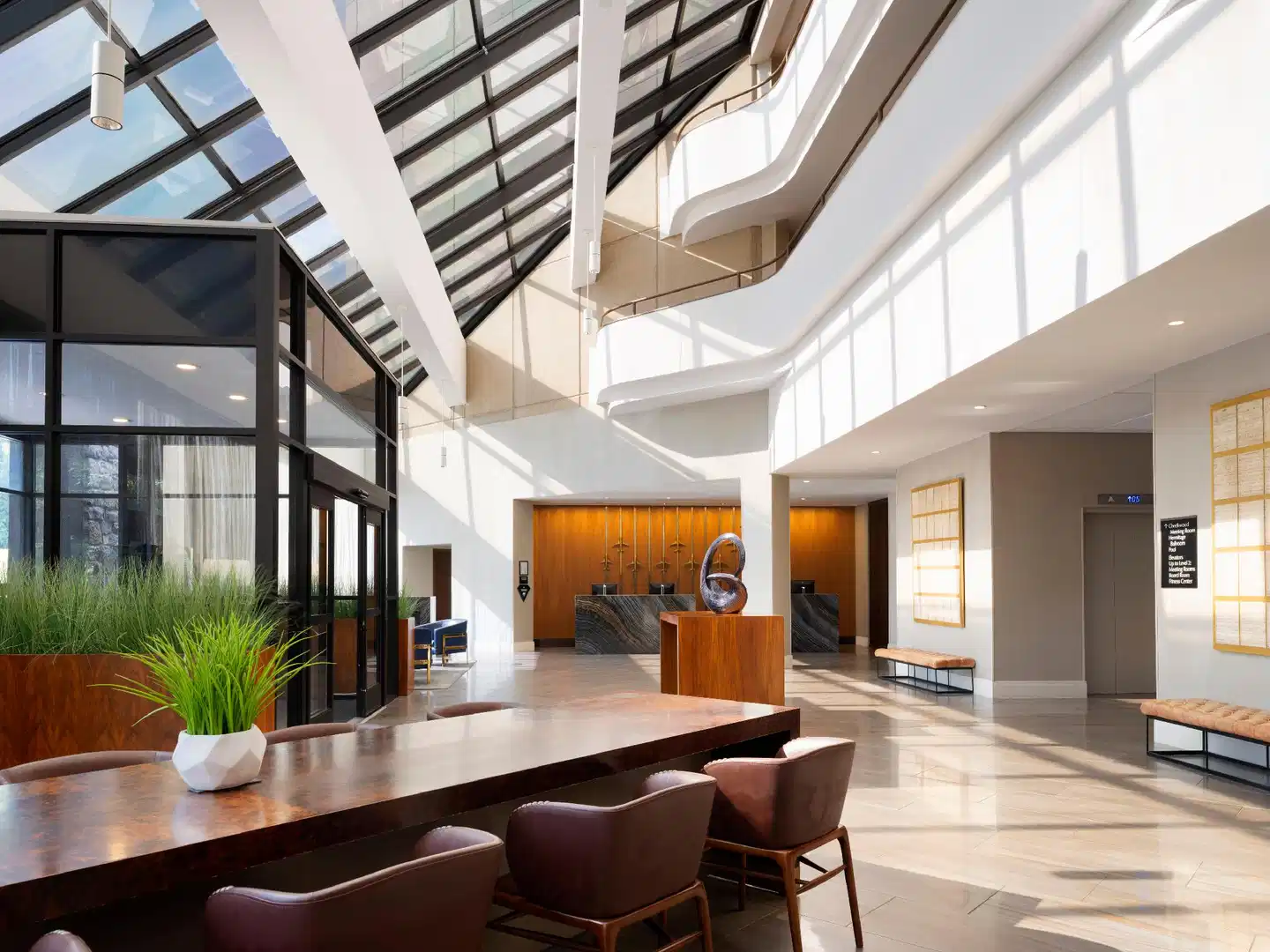 Hilton Nashville Airport Lobby