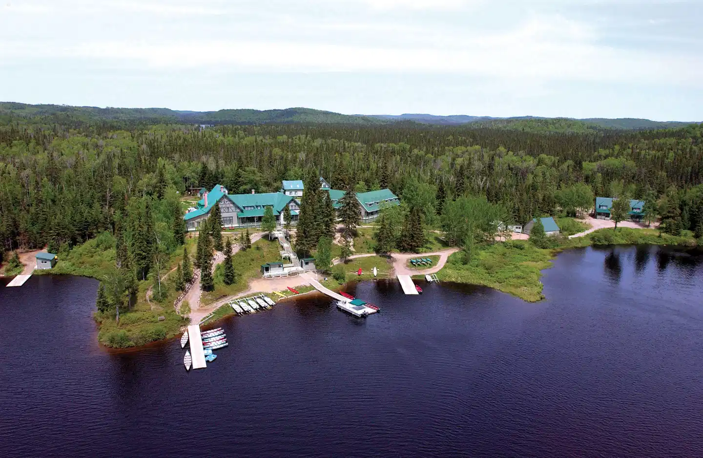 La Seigneurie du Triton Landschaft