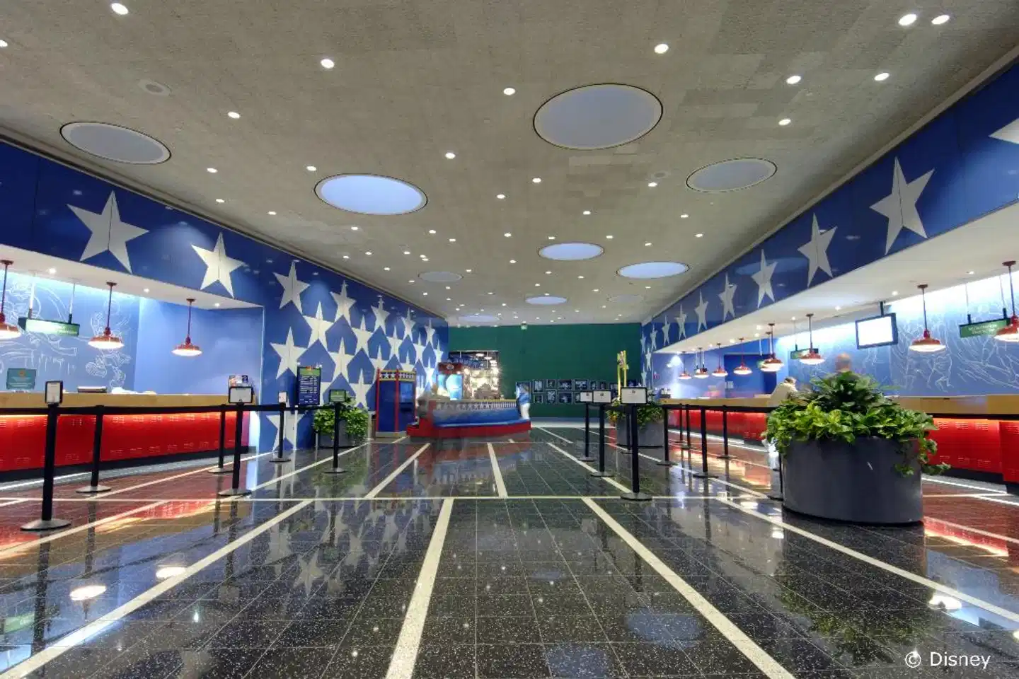 Disney's All-Star Resorts - Sports Resort Lobby