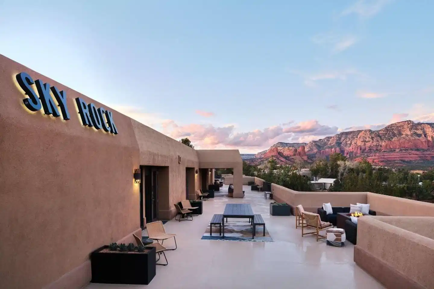 Sky Rock Inn of Sedona Terrasse