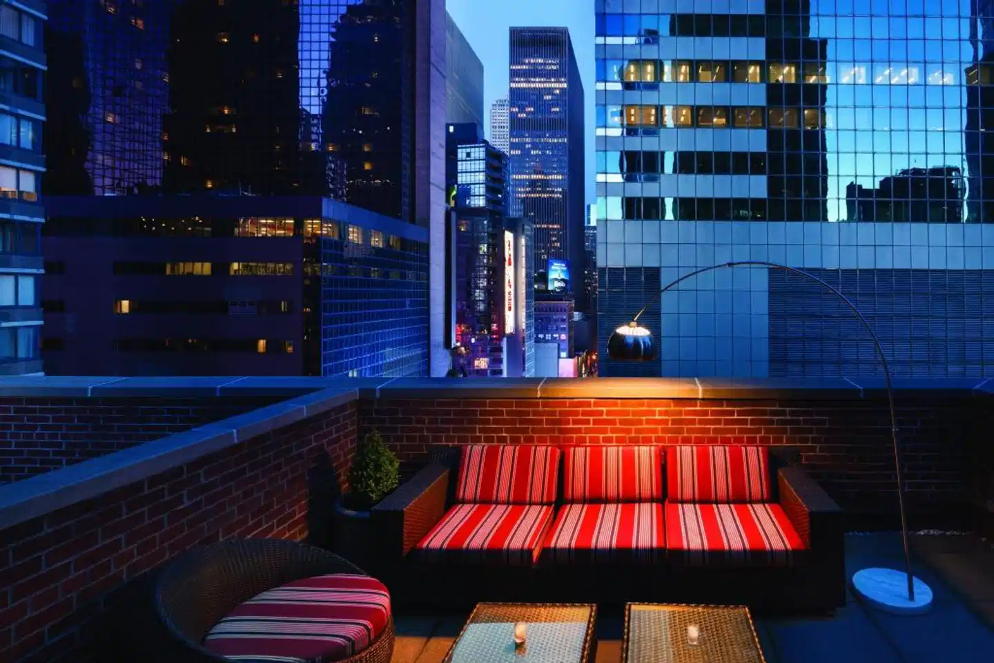 The Gallivant Times Square Terrasse