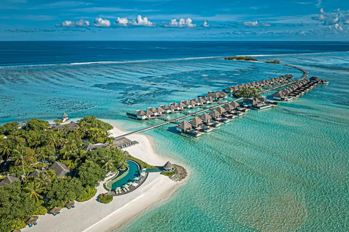 Four Seasons Resort Maldives at Kuda Huraa Landschaft