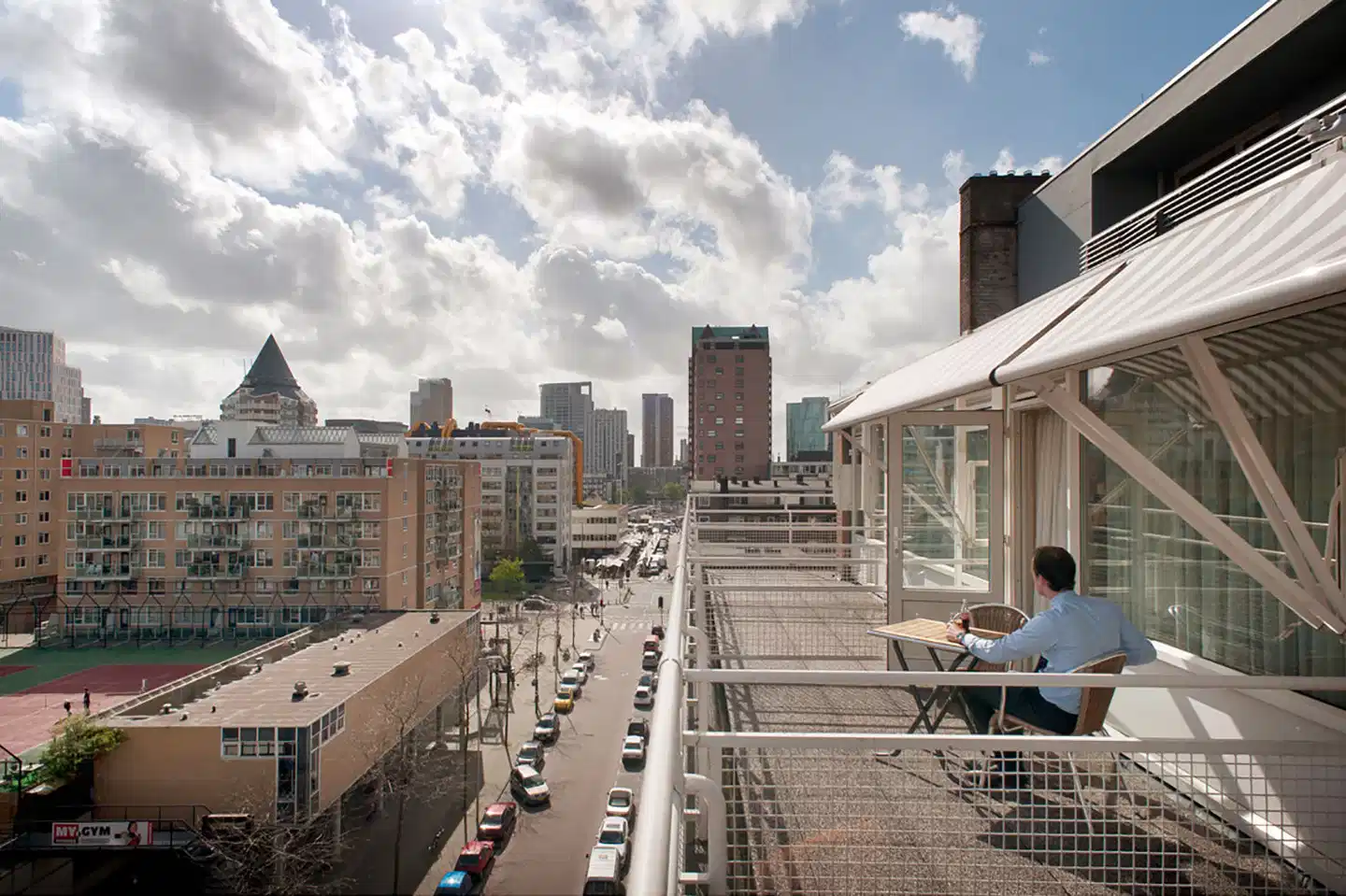 Savoy Hotel Rotterdam Terrasse