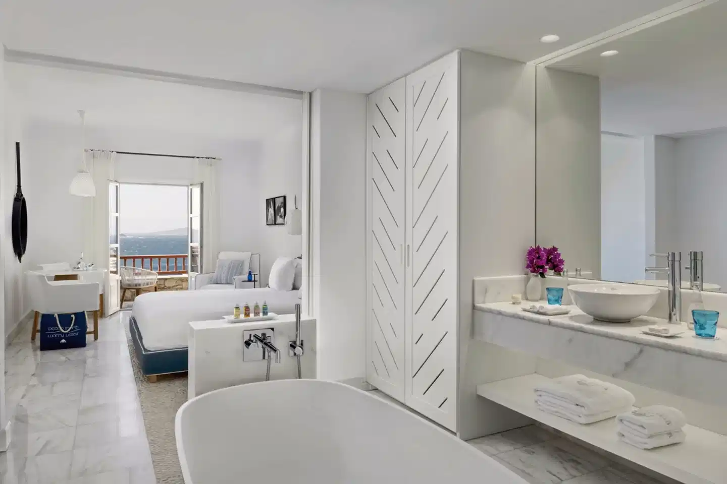Mykonos Grand Hotel & Resort BATHROOM