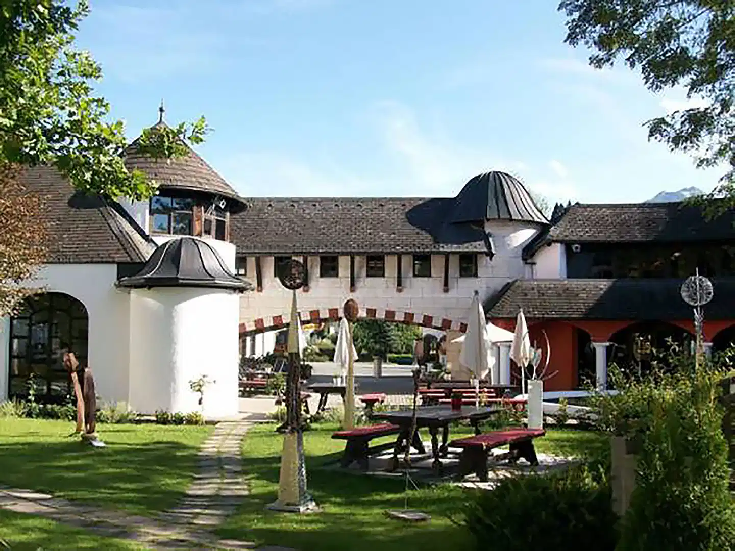 Family Hotel Schloss Rosenegg Garten